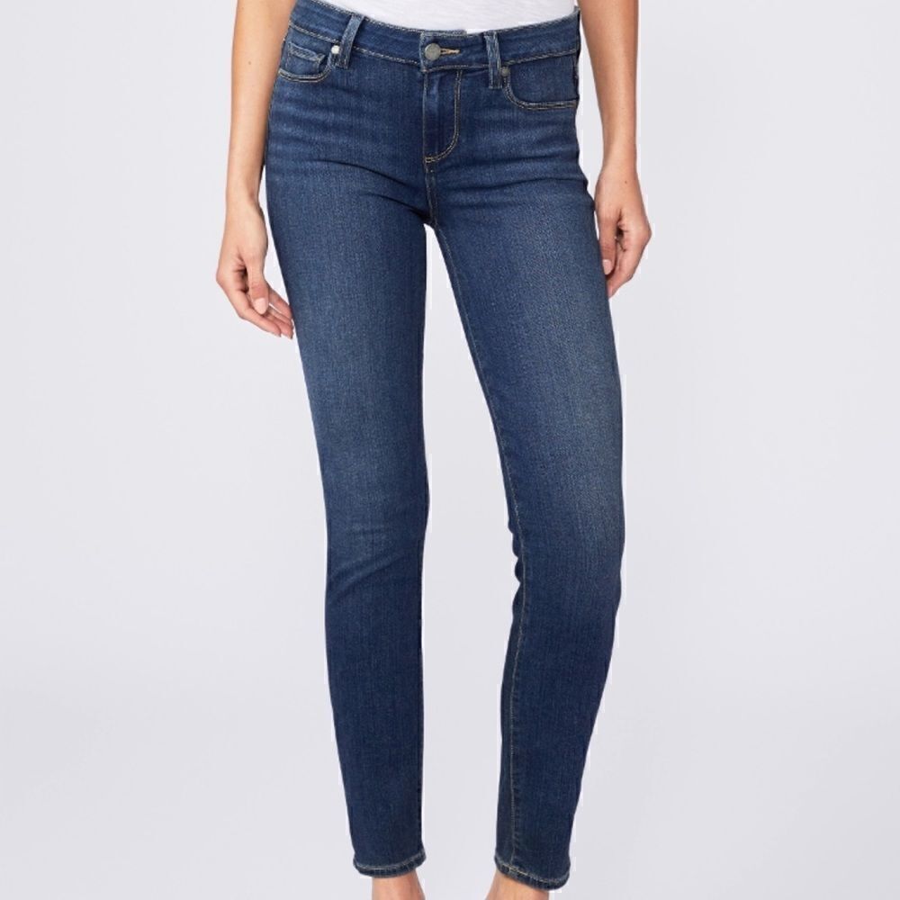 Paige Verdugo Ankle Skinny Blue Jeans Women’s 28